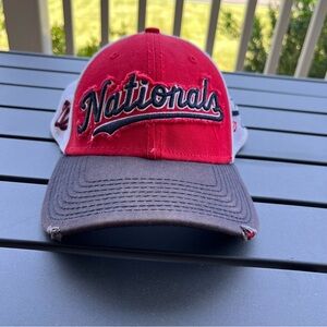 New Era Blue, Red and White Washington Nationals Cap